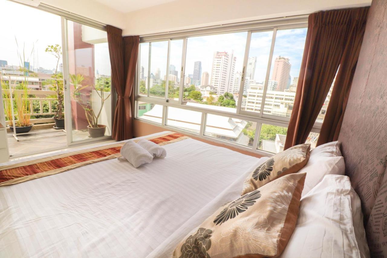 Baan Sabai Rama IV Apartment Бангкок Экстерьер фото